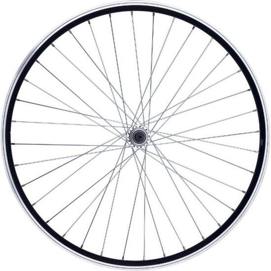 Roue alu arrière double paroi moyeu 36 rayons alu roue libre P2R