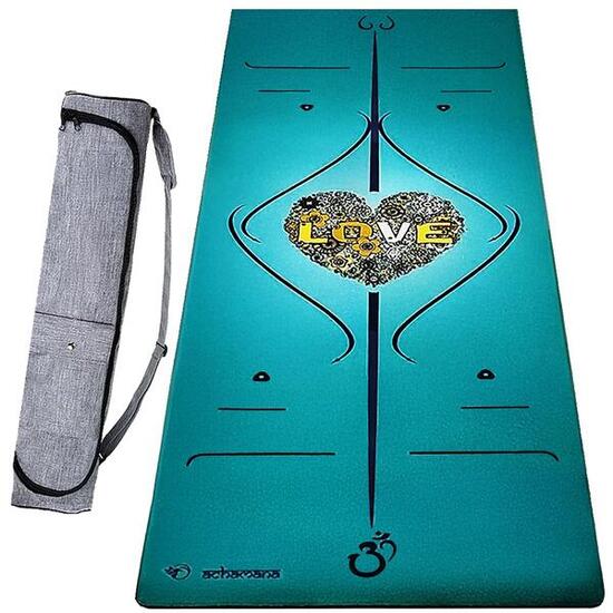 Tapis de yoga Hi-tech, 6mm + sac étanche - 3 matériaux pour plus de confort 8