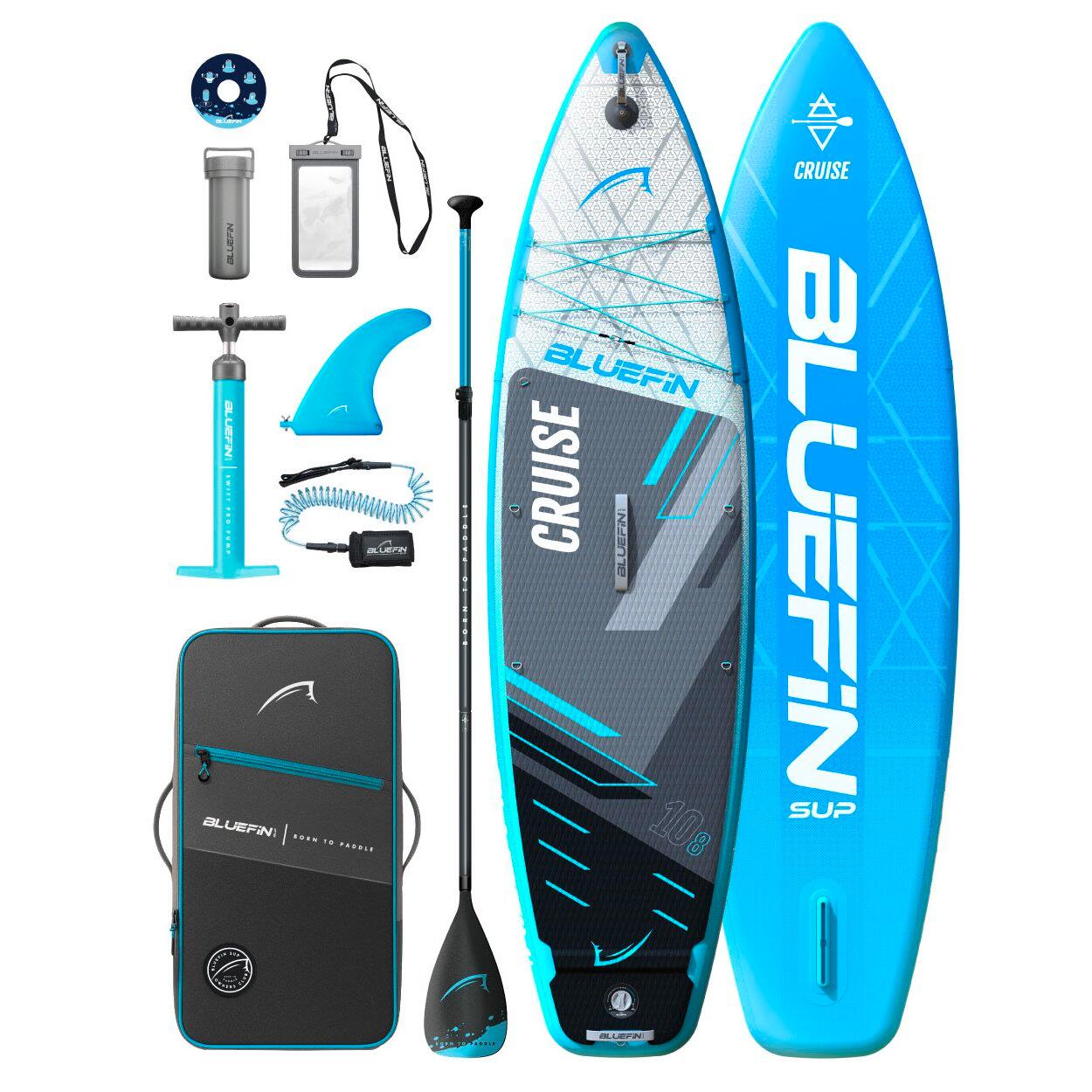 BLUEFIN SUP Opblaasbare Paddleboard Bluefin SUP Cruise 10'8 - Blue Original