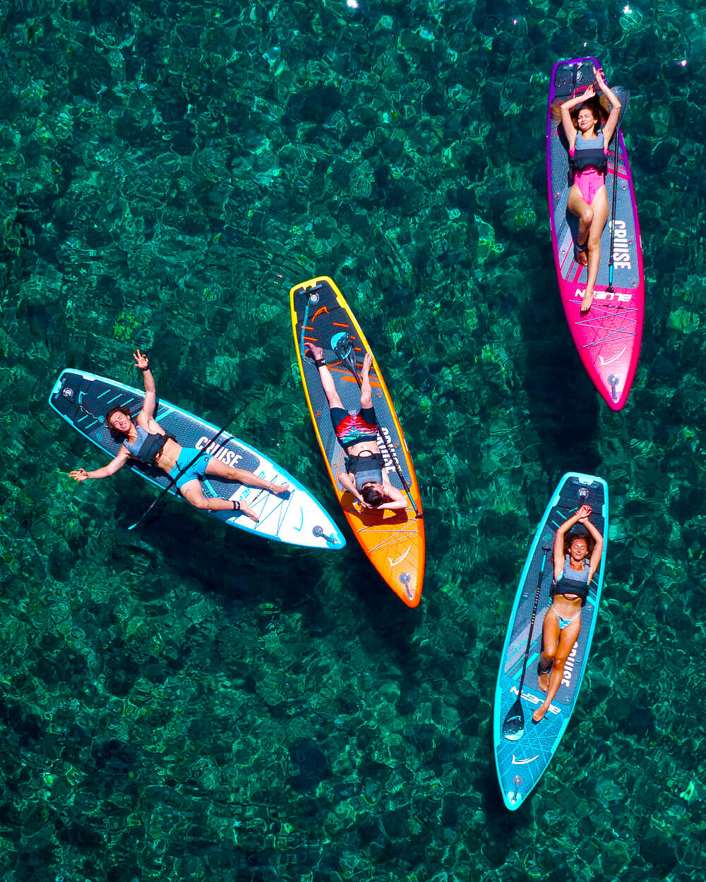 Opblaasbare Paddleboard Bluefin SUP Cruise 10'8 - Blue Gecko 7/7
