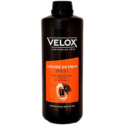 Velox Bremsflüssigkeit DOT5.1 500ml für optimale Bremsleistung