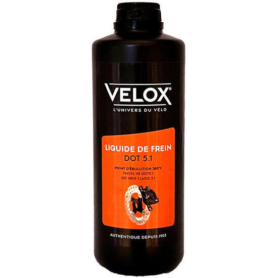 Velox Bremsflüssigkeit DOT5.1 500ml für optimale Bremsleistung