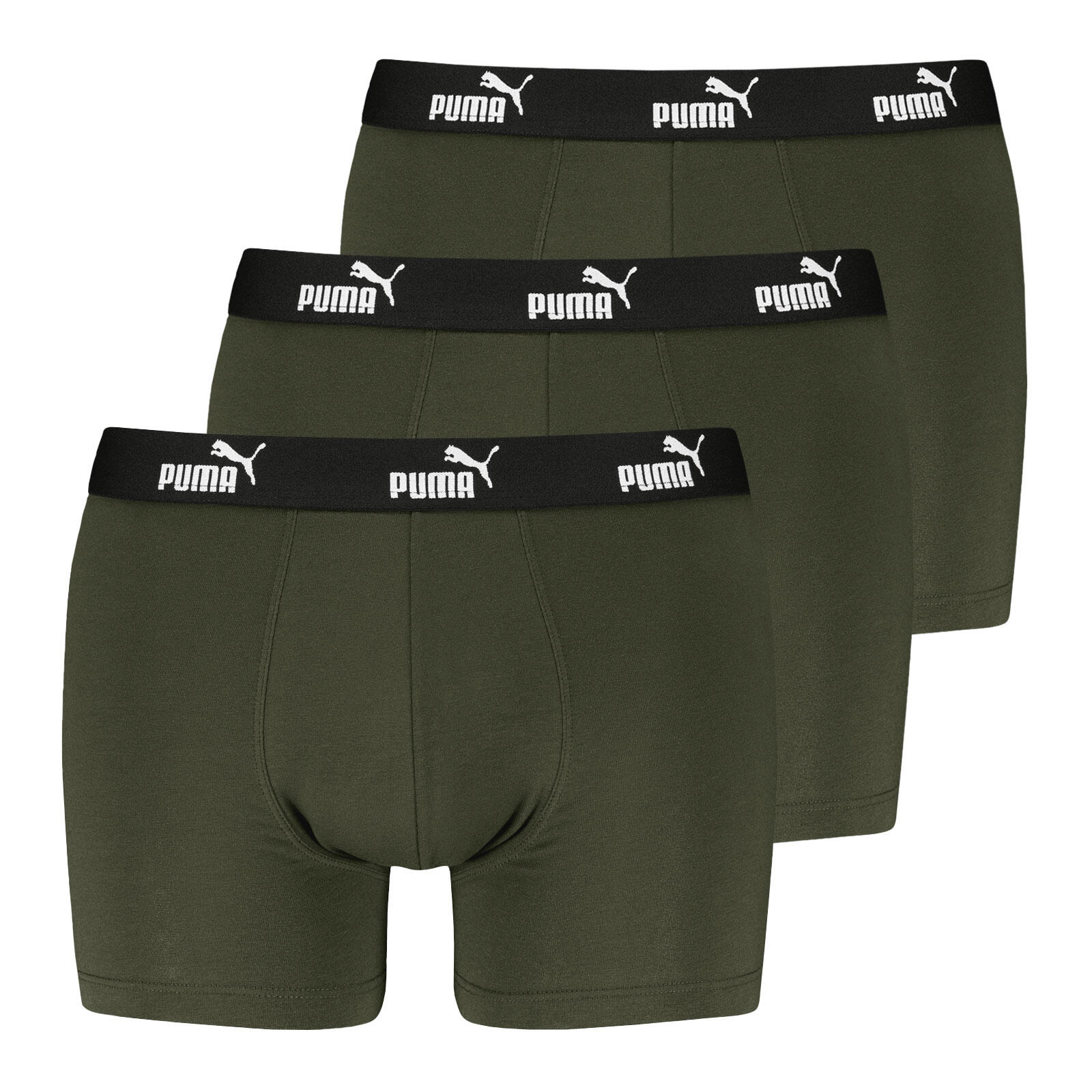 PUMA Unterhosen Shorts Boxer 3er Pack Herren - Everyday Cotton Stretch