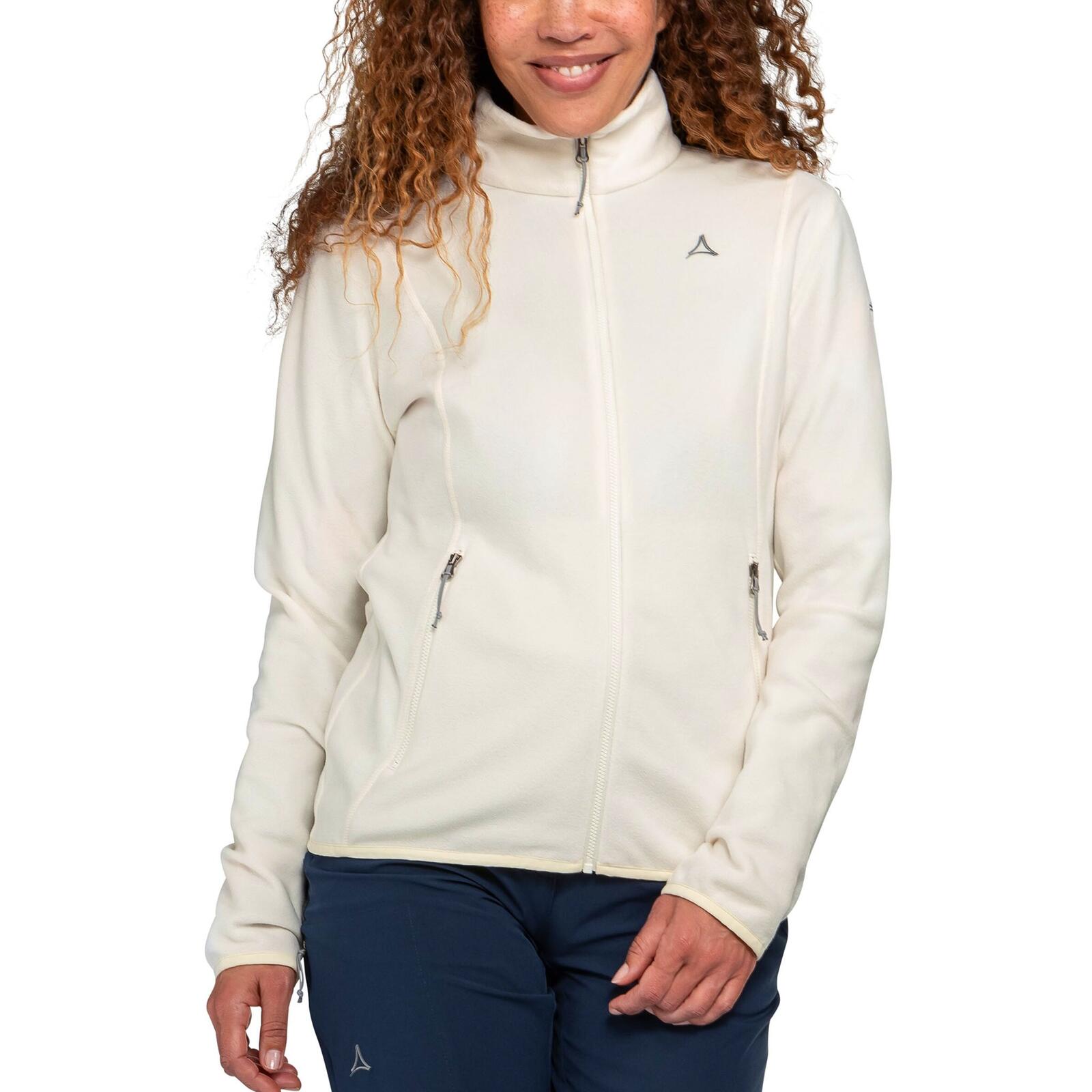 Fleecejacke wärmend schnelltrocknend Damen - Hiking Fleece Jacket Style Ash 2/5