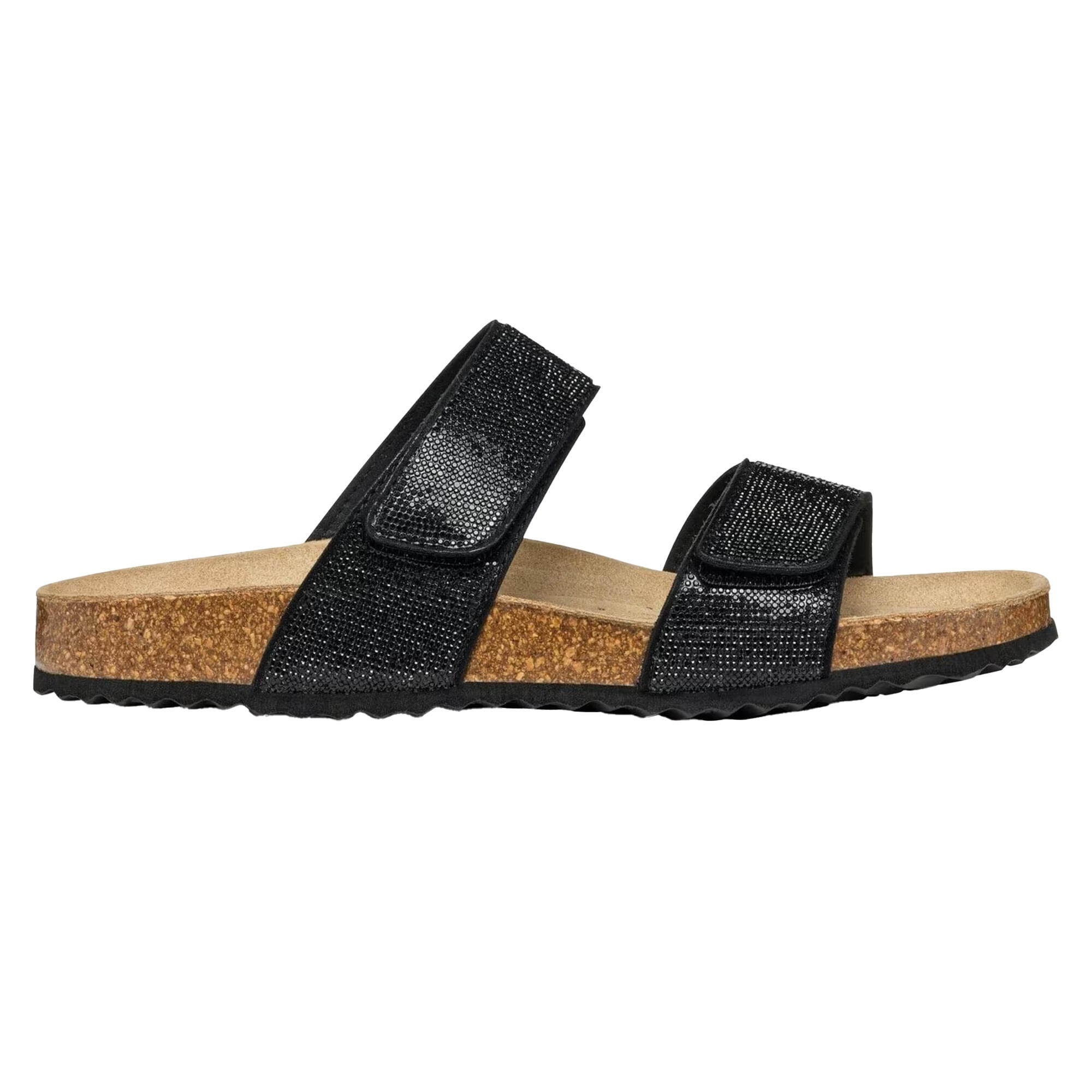 Sandali Pelle Donna Geox D Brionia R Nero 3/4