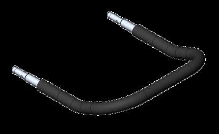 Fietstrailer vervangonderdeel duwstang Kid/Kid Plus (niet voor Yuuna)