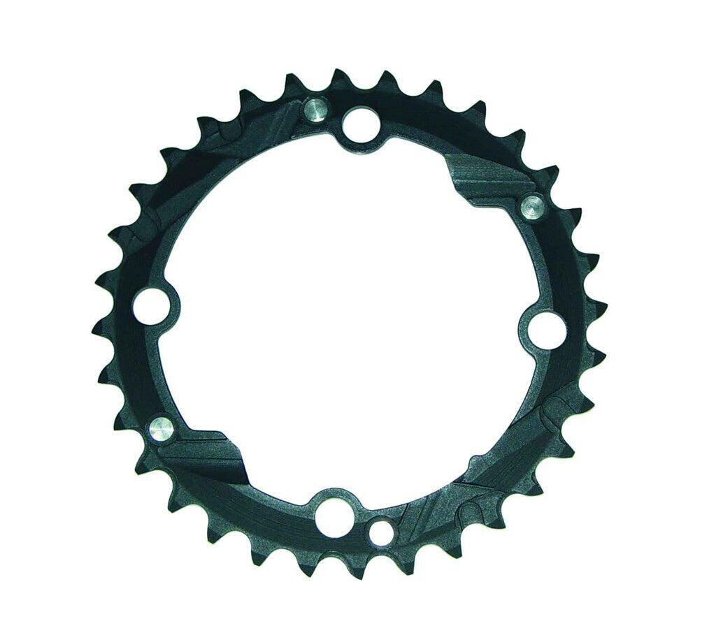 DISNEY Plaque de Chaîne Gebhardt CNC VM 34T BCD 104 mm 4 Bras, Noir