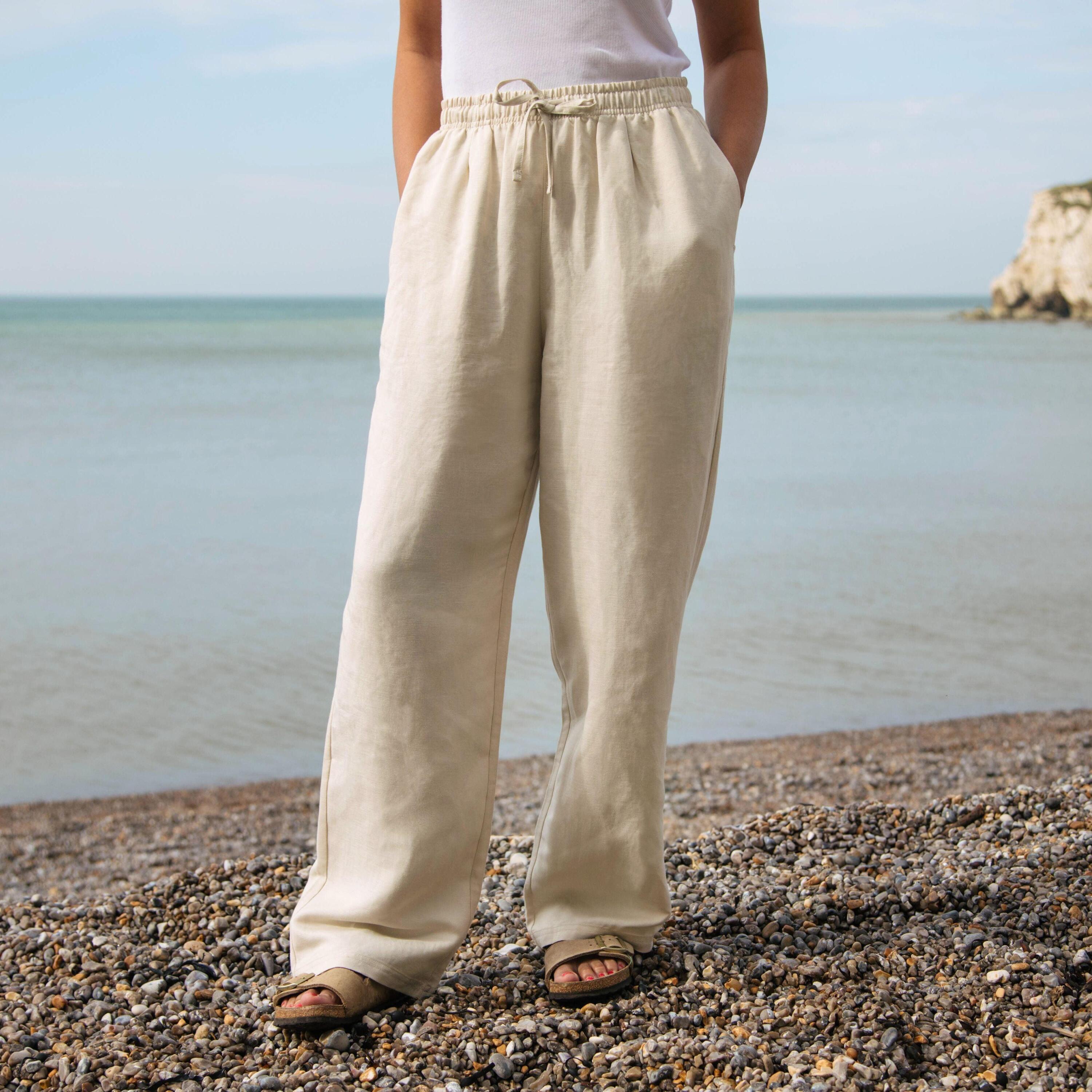 RAPANUI Linen Women's Trousers