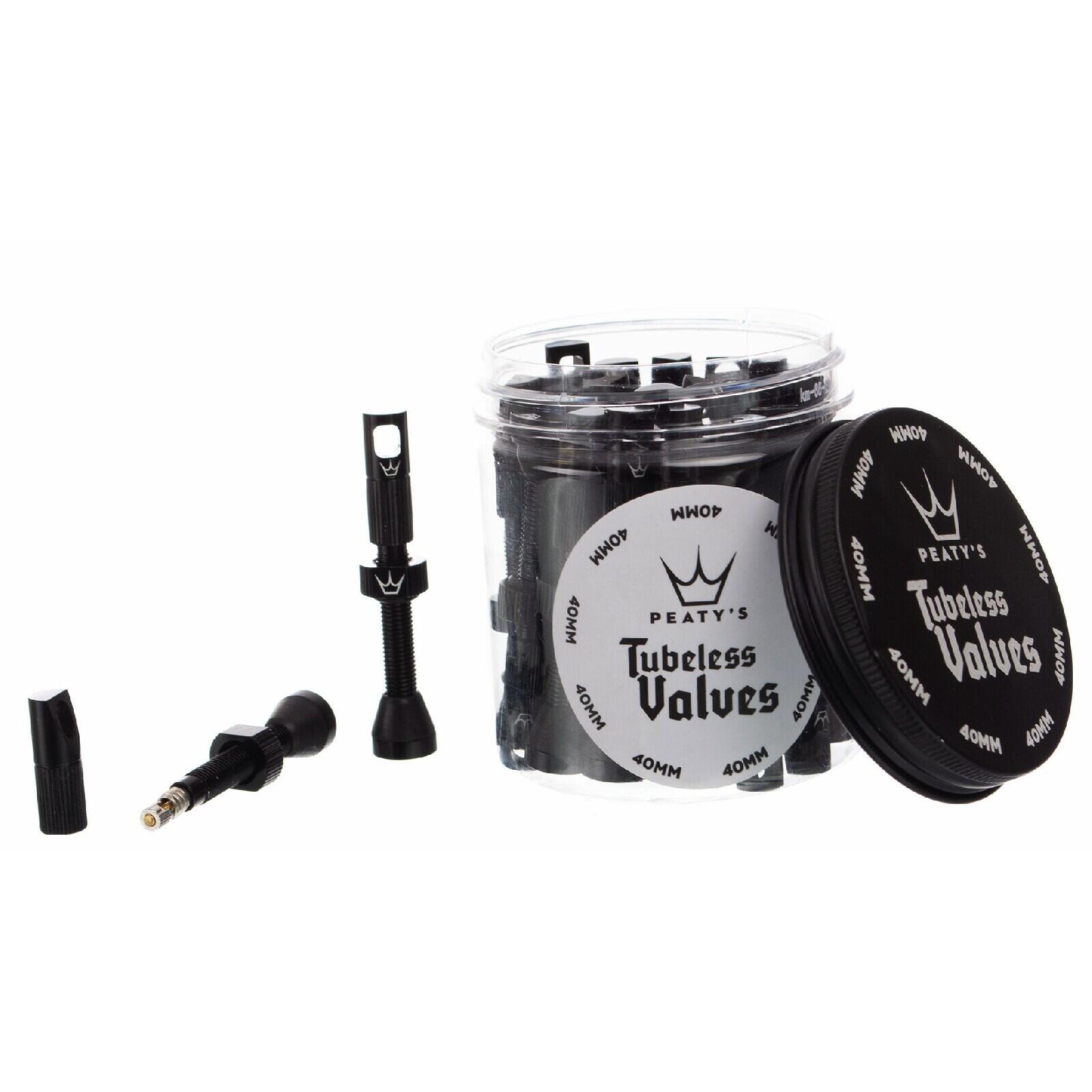 Boite atelier de 26 valves tubeless Peaty's MK2 Chris King 2/3