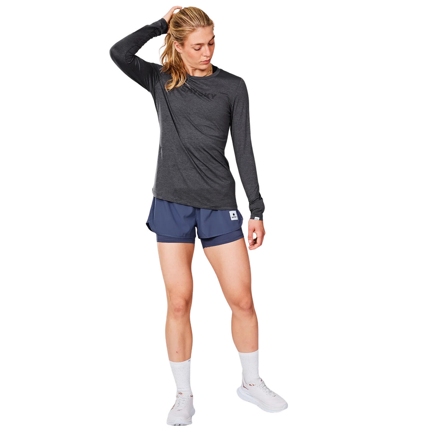 T-shirt a maniche lunghe donna Saysky Logo Pace 2/4