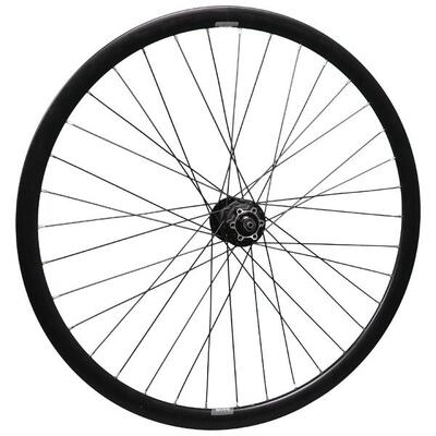 Qibbel Vorderrad 28 Zoll Disc 475 - Aluminium 36G Schwarz