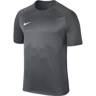 Nike trophy iii jeugd korte mouw t-shirt in grijs
