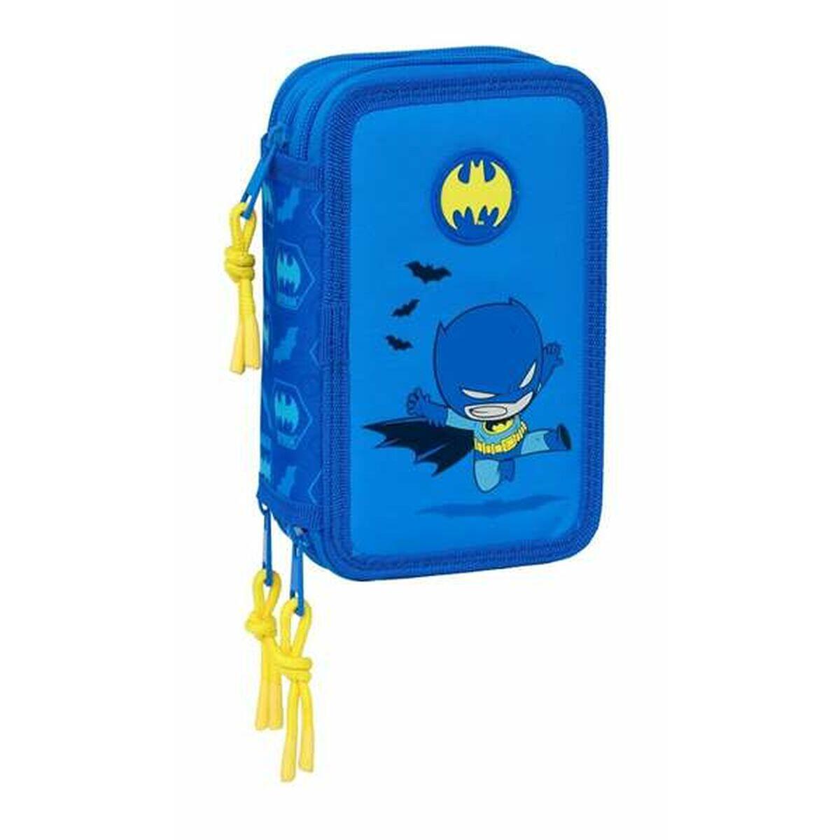 Batman - Pochette À Crayons Triple Batman - Sac De Sport - Bleu - No Size - Decathlon