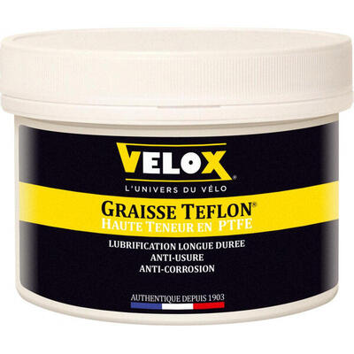 Grasso per bici a lunga durata in barattolo Velox Teflon - Ptfe