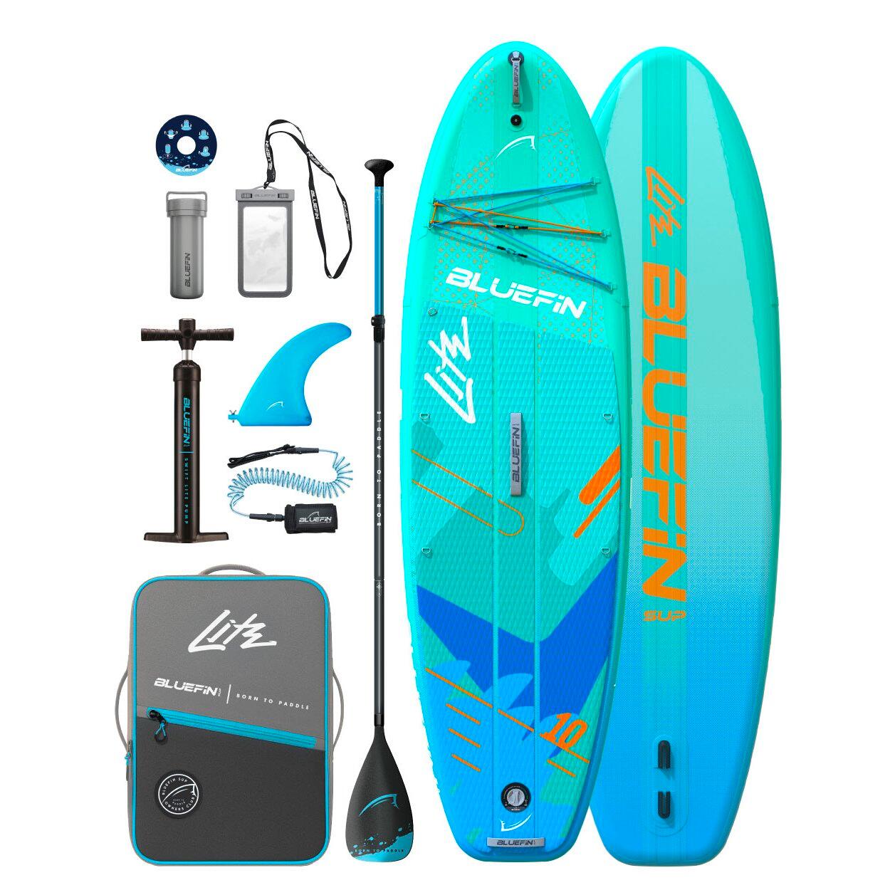 BLUEFIN SUP Opblaasbare Paddleboard Bluefin SUP Cruise - Blue Lagoon Lite