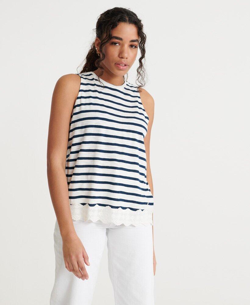 SUPERDRY Spitzenmix Tanktop