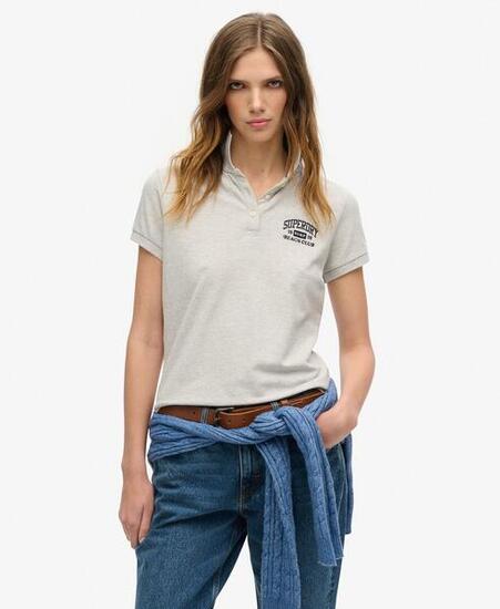 Polo ajustado mujer Superdry Athletic Essentials 90s