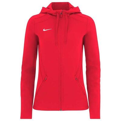 Nike dames team training volledige rits hoodie t-shirt, veelkleurig, m