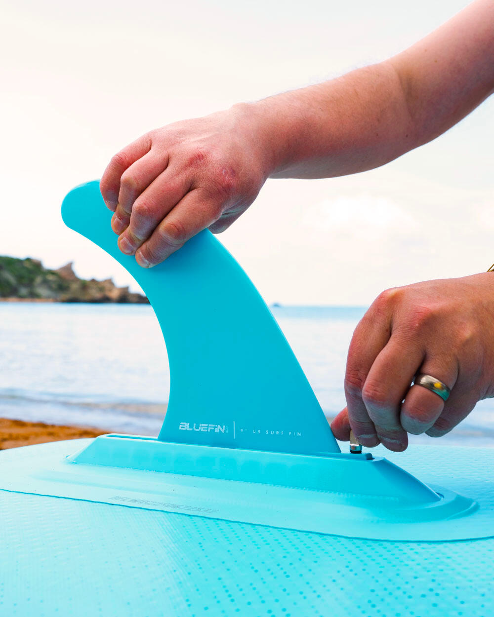 Opblaasbare Paddleboard Bluefin SUP Cruise 10'8 - Blue Gecko 4/7