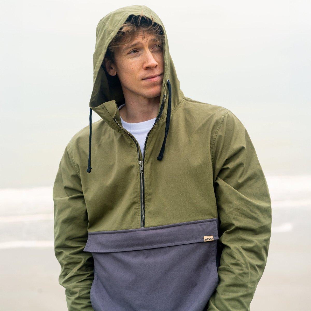 RAPANUI Cotton Men's Smock Jacket