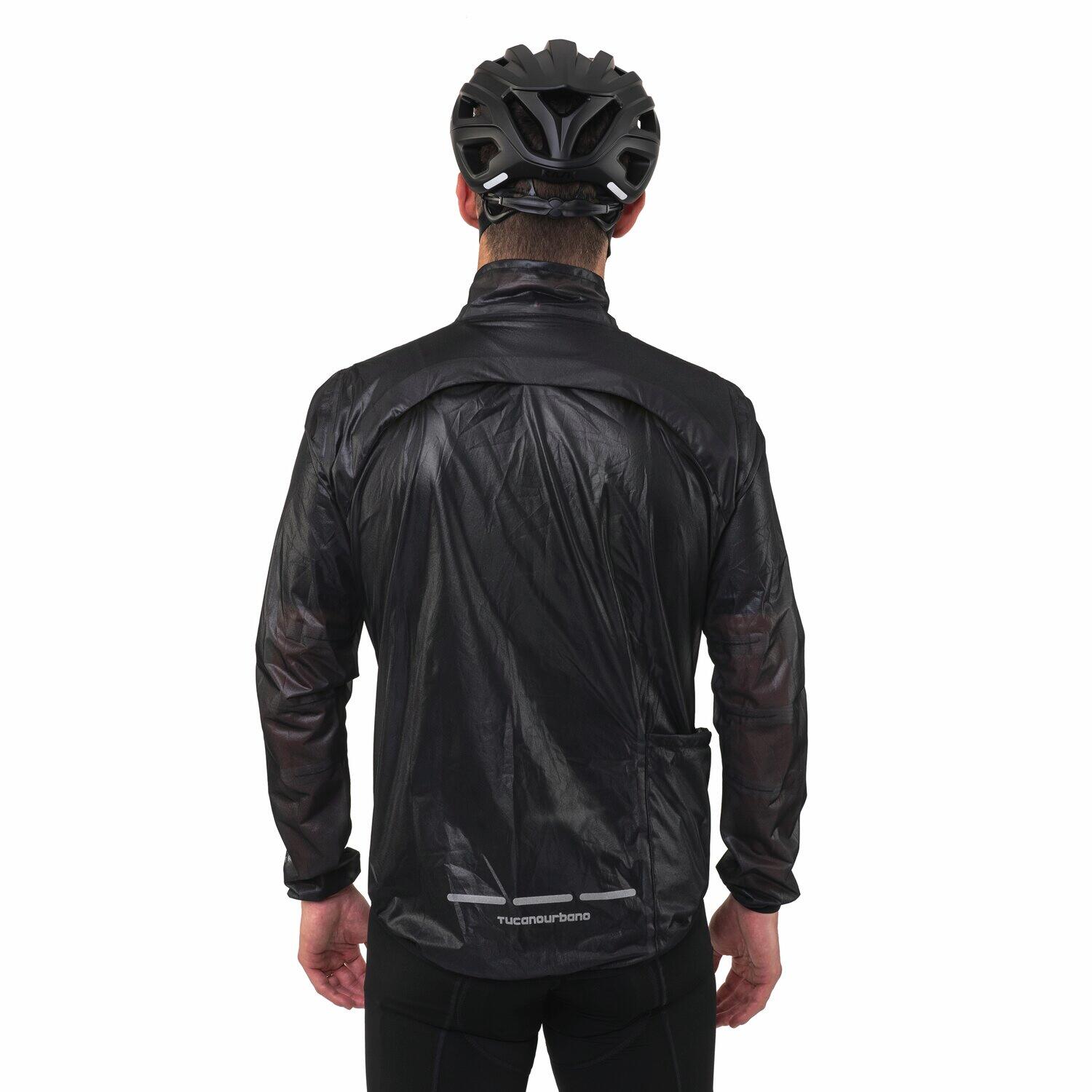 Casaco Tucano Urbano Nano Rain Corsa Preto 4/5