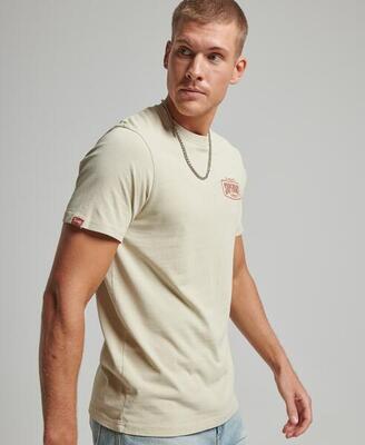 Vintage Script Arbeits-T-Shirt