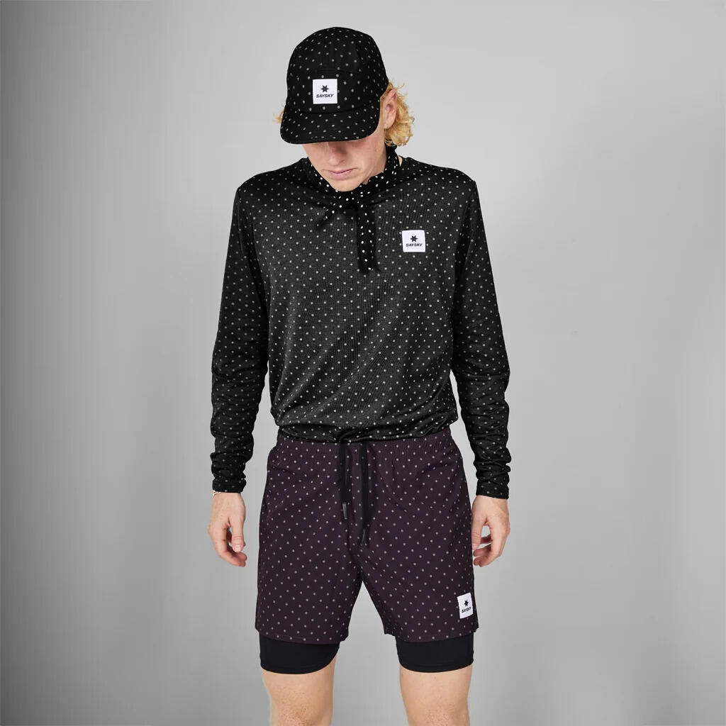Lange mouwen T-shirt Saysky Reflective Polka Pace 2/6