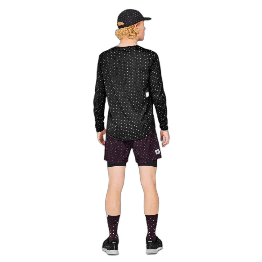 Lange mouwen T-shirt Saysky Reflective Polka Pace 4/6