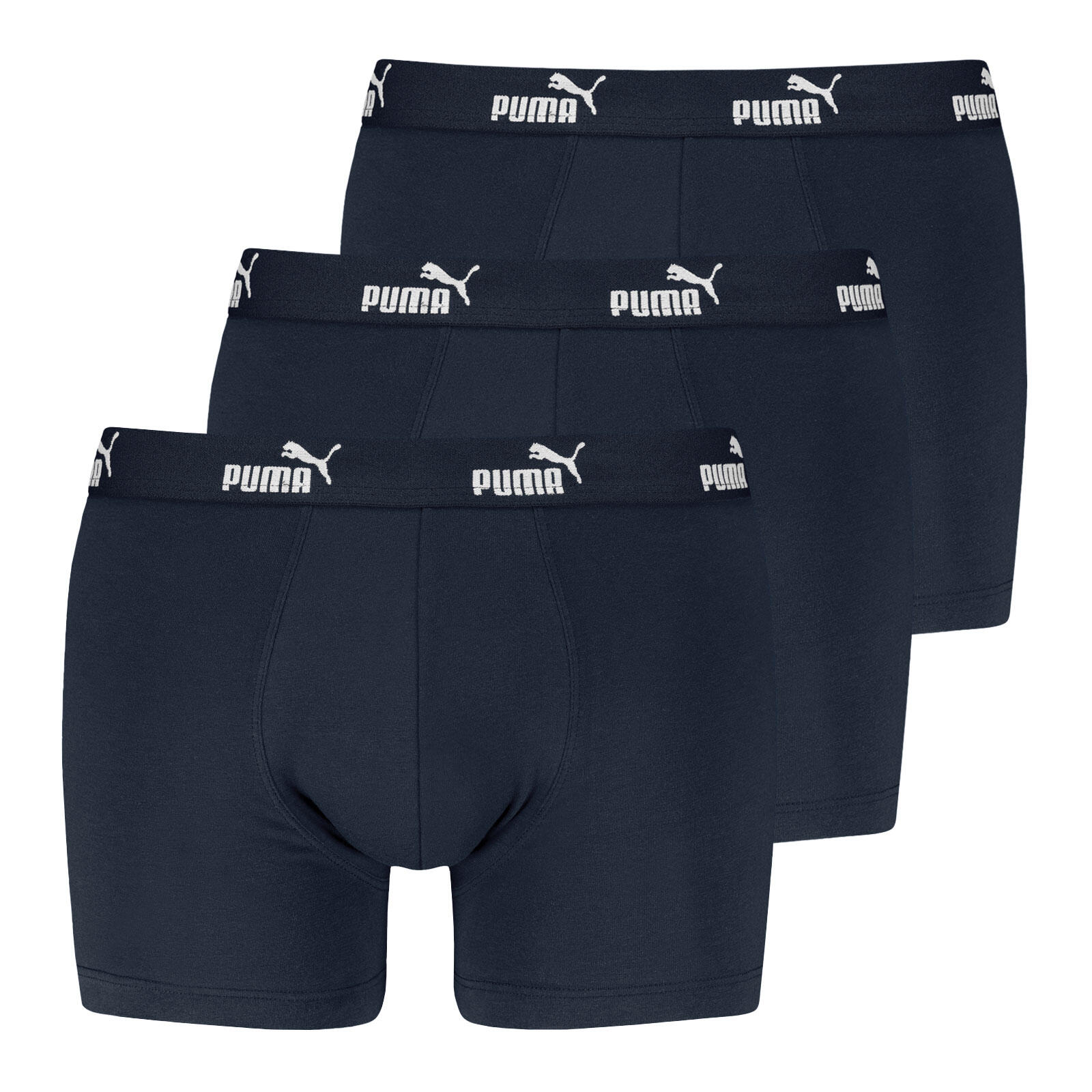 PUMA Unterhosen Shorts Boxer 3er Pack Herren - Everyday Cotton Stretch