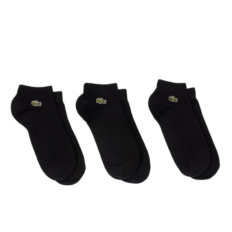 Calzini Lacoste Corti Nero (Pacchetto x3) 4/5