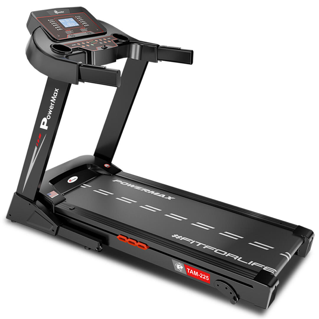 PowerMax Fitness TAM-225 (5HP) Premium AC Motorized Treadmill for Home Use, 12 Pre-Set Max Pro Workout Session【Max User Wt.130kg-image-44