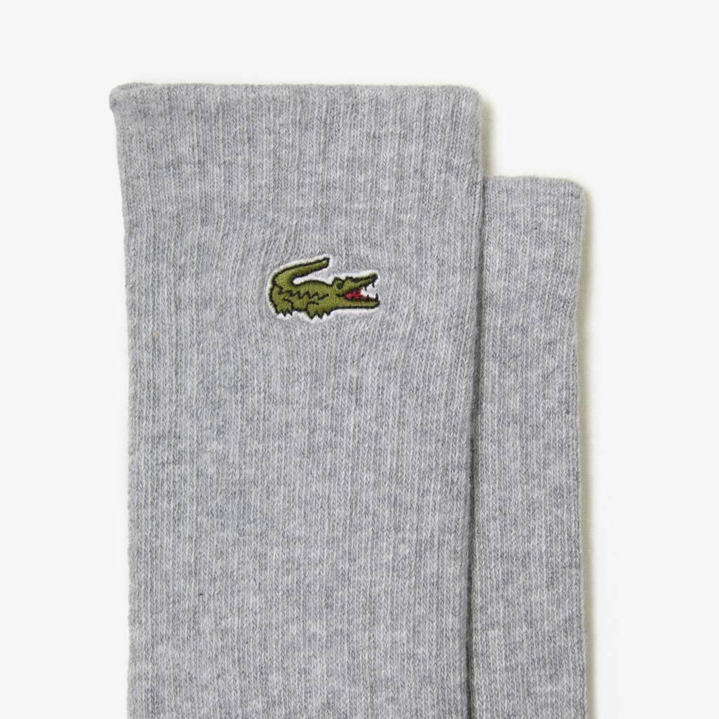 Calzini Lacoste sportivo Bianco/Grigio/Blu (Pacchetto x3) 2/4