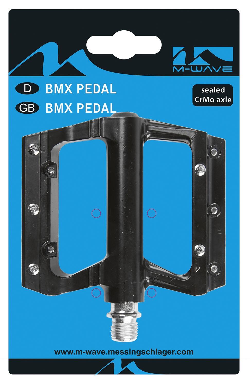 Pedale piattaforma M-Wave 9/16" nero - set 3/3