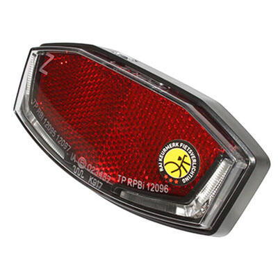 Fietslamp dynamo achter op bagagedrager spanninga lineo xd