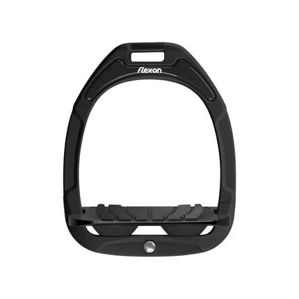Senkrechte Steigbügel Grip schwarz/schwarz/weiß Flex-On Green Composite