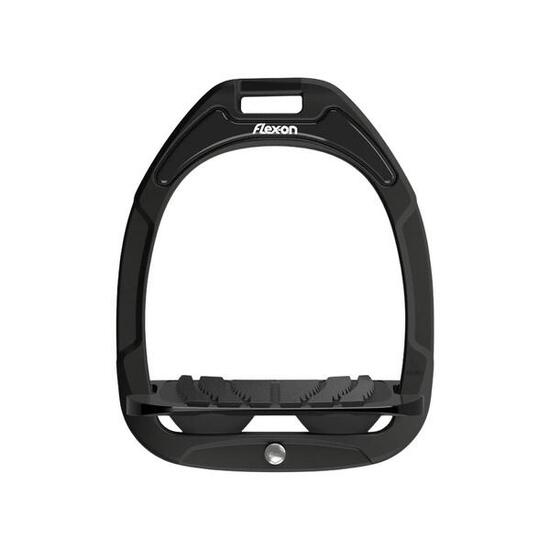 Senkrechte Steigbügel Grip schwarz/schwarz/weiß Flex-On Green Composite