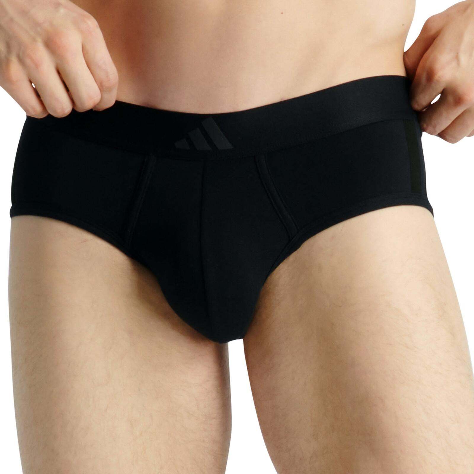 Adidas Basic Brief Men Herren Unterhose Slip Unterwäsche 2er Pack 4/7