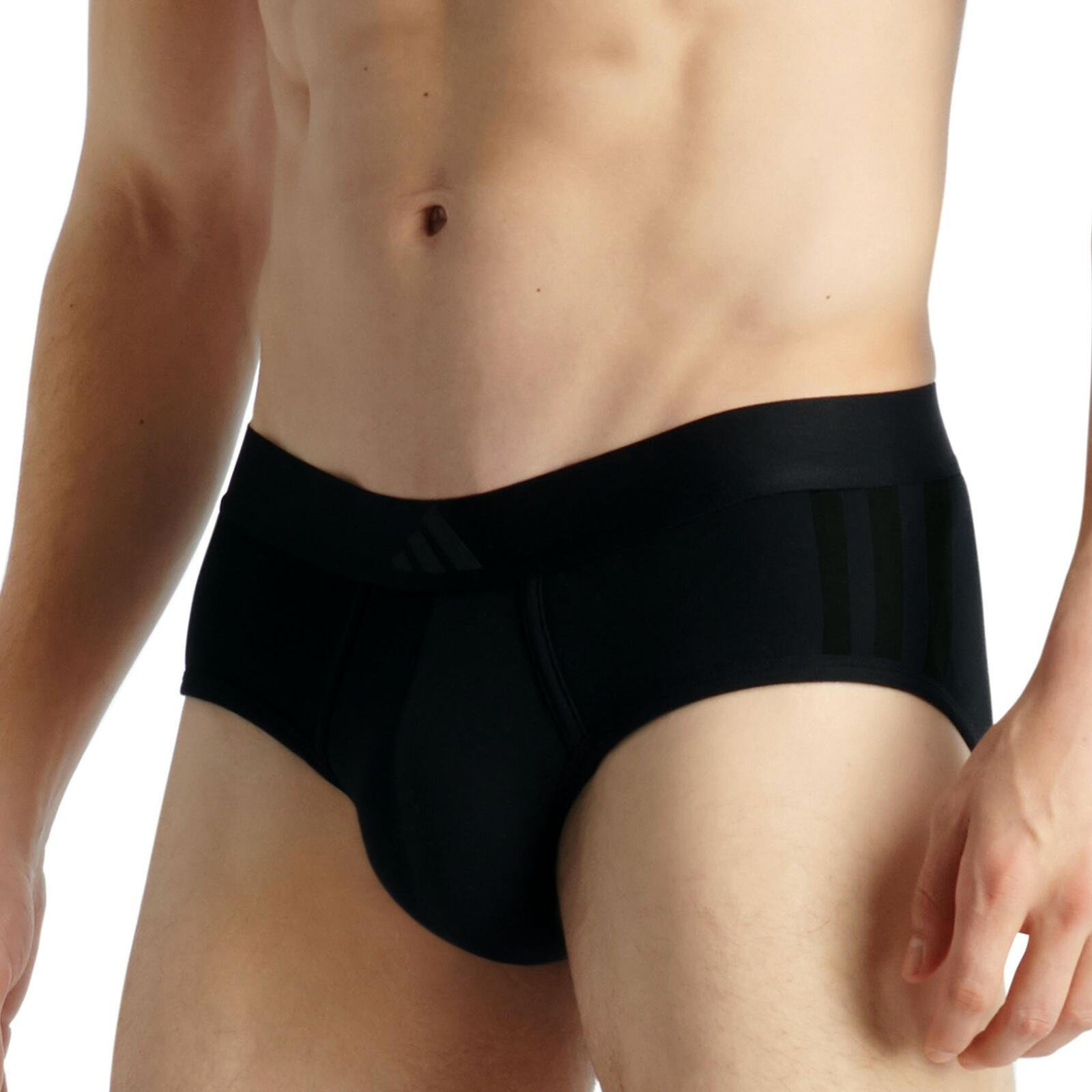 Adidas Basic Brief Men Herren Unterhose Slip Unterwäsche 2er Pack 3/7