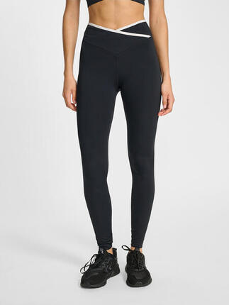 Damskie legginsy z wysokim stanem Hummel Wrap