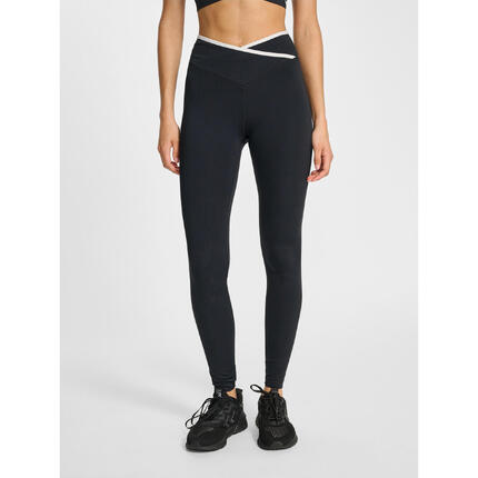 Damskie legginsy z wysokim stanem Hummel Wrap