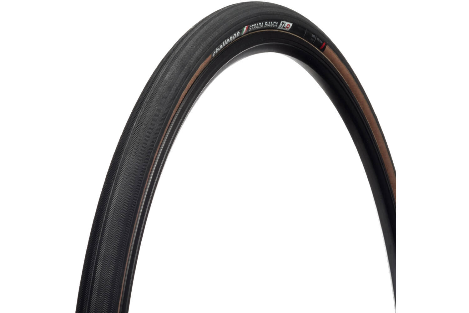 CHALLENGE Challenge Strada Bianca TLR 700x40C Fietspneumatiek in Bruin Zwart