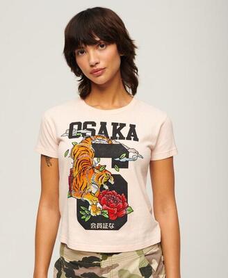T-Shirt Osaka 6 Narrative der 90er Jahre von SUPERDRY