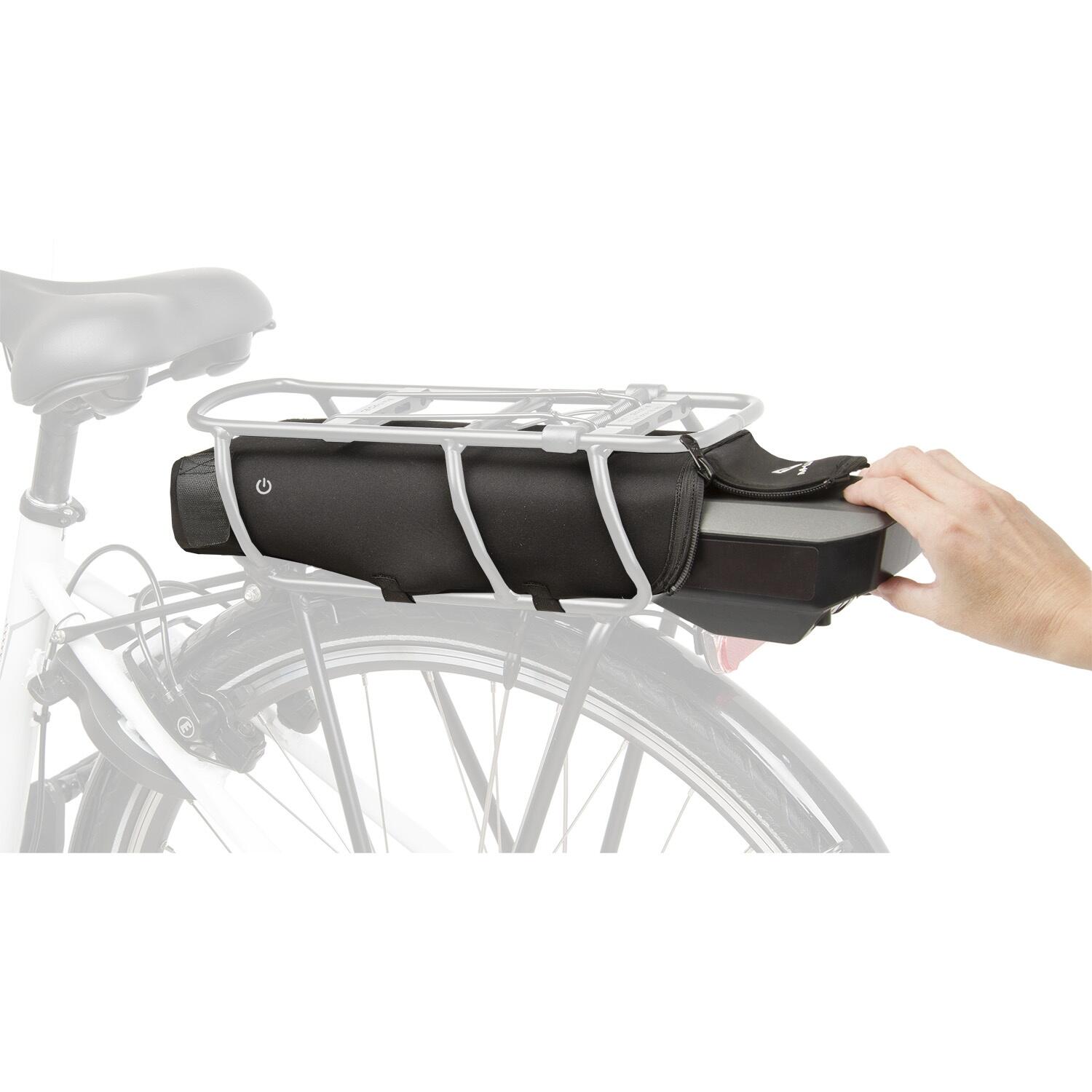 M-Wave schutzabdeckung für Batterie E-Bike Shimano/Bosch schwarz 5/5