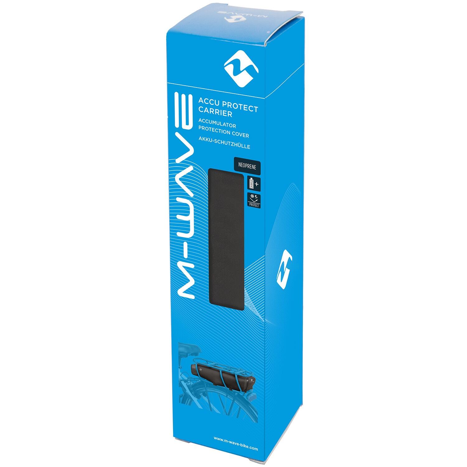 M-Wave schutzabdeckung für Batterie E-Bike Shimano/Bosch schwarz 2/5