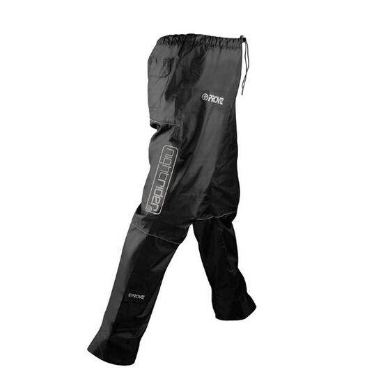 Pantaloni da ciclismo antipioggia e antivento NIGHTRIDER S - S - Nero