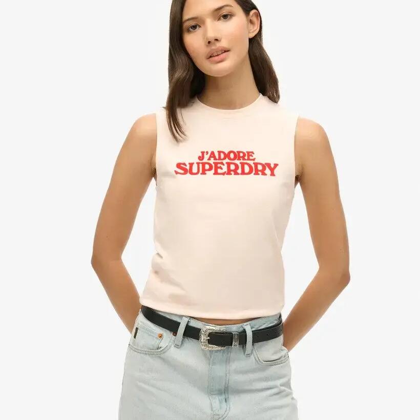 Women's tank top Superdry Sport Luxe