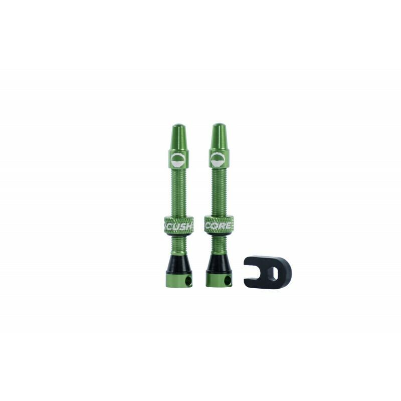 Cushcore - Paire De Valves Tubeless Cushcore - Valve De Gonflage - Vert - 44 Mm - Decathlon