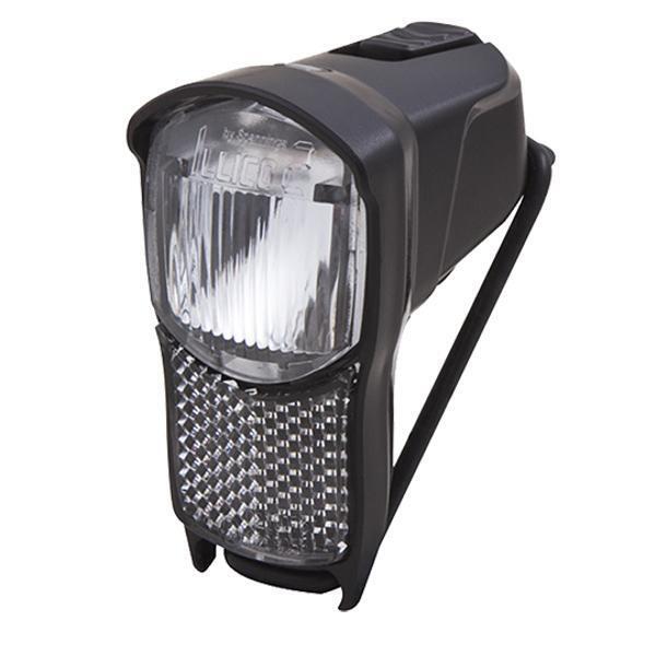 luce batteria anteriore a led montaggio a manubrio Spanninga Illico2 4 Lux 2/2