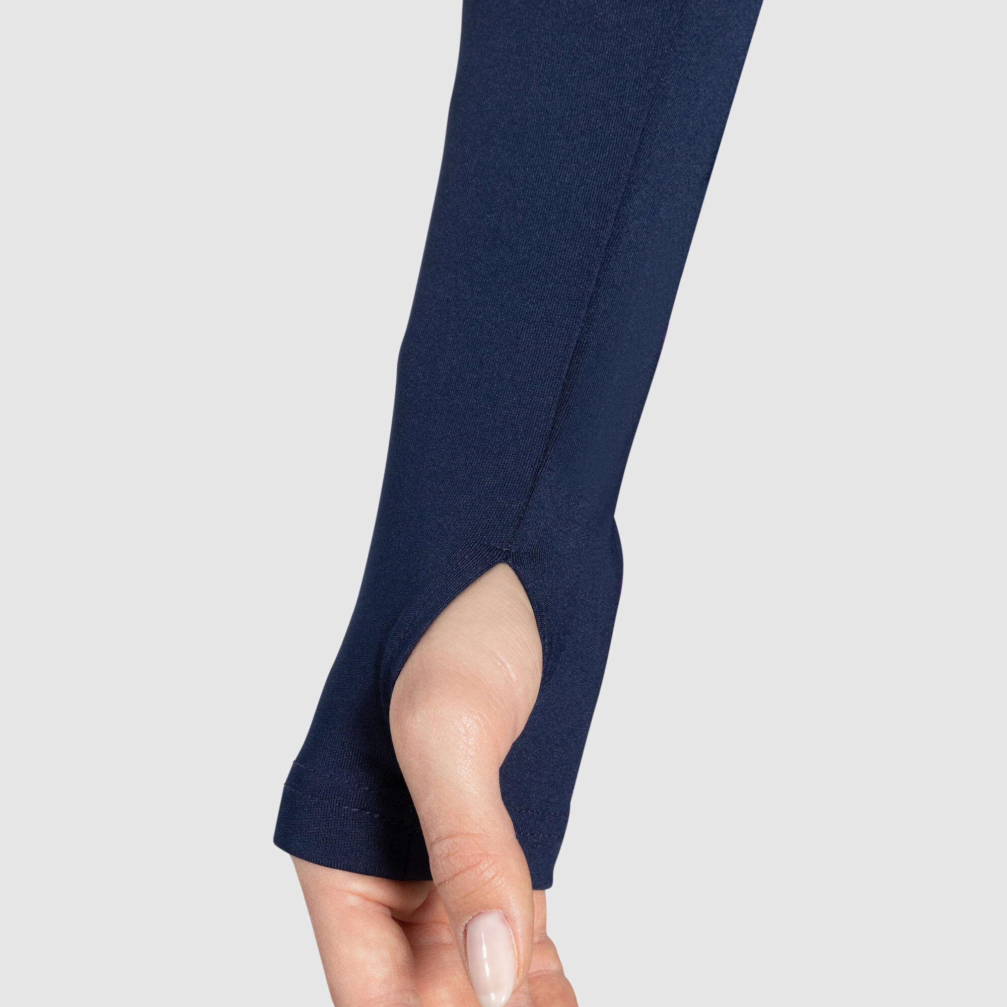Damen Trainingsjacke Indira Marineblau 5/6
