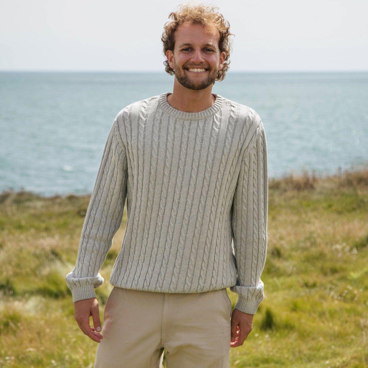 RAPANUI Cable Knit Men's Jumper